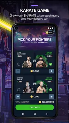 Karate Combat android App screenshot 1